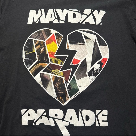 Mayday Parade - Next Level Apparel Black Crew Neck Shirt - Picture 2 of 4